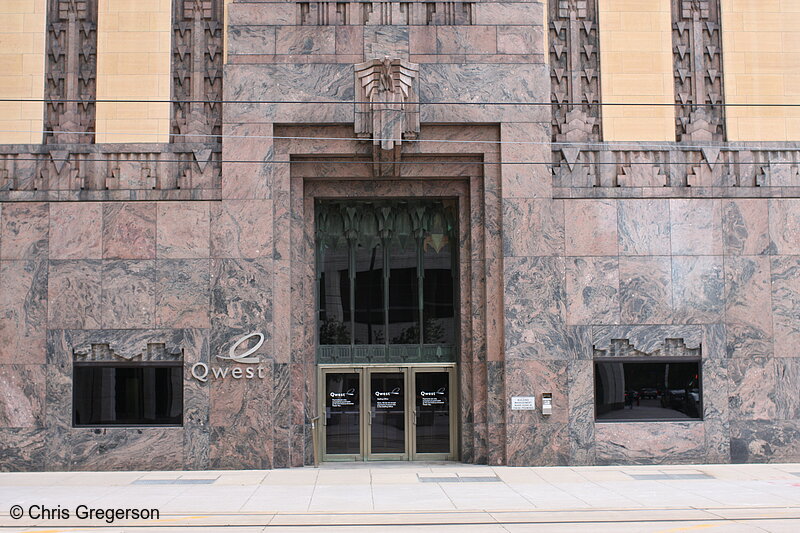 Photo of Qwest Building Entrance, Minneapolis(7081)