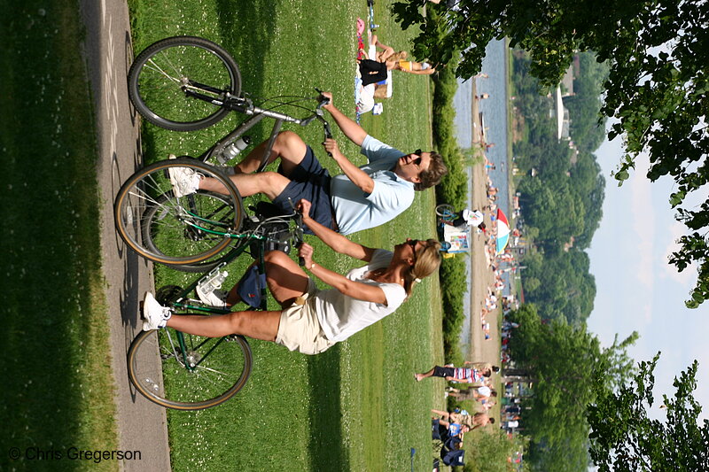 Photo of Riding Bikes Around Lake Calhoun(7217)