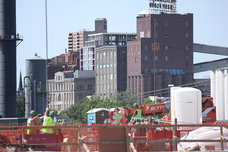 Photo of Close-Up of 35 Bridge Construction(7414)