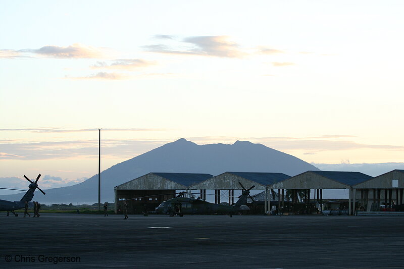 Photo of Clark Air Base and Mount Arayat, Angeles City, the Philippines(7521)