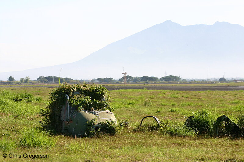 Photo of Decaying Helicopter Cockpit, Mount Arayat, Philippines(7548)