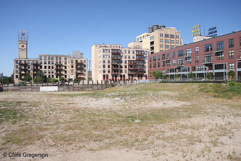 Photo of Vacant Lot (Mills District City Apartments), Minneapolis(7572)