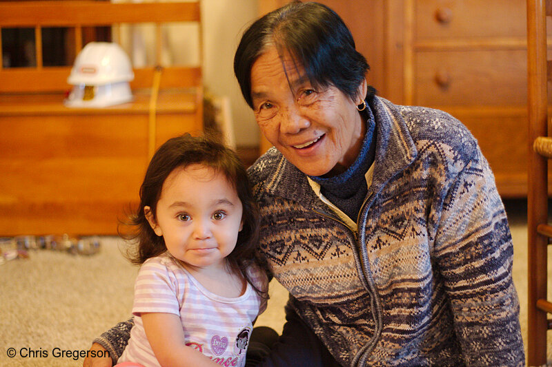 Photo of Athena with her Grandmother, Nana(7886)