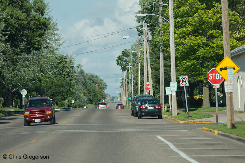 Photo of First Street Looking East(8014)