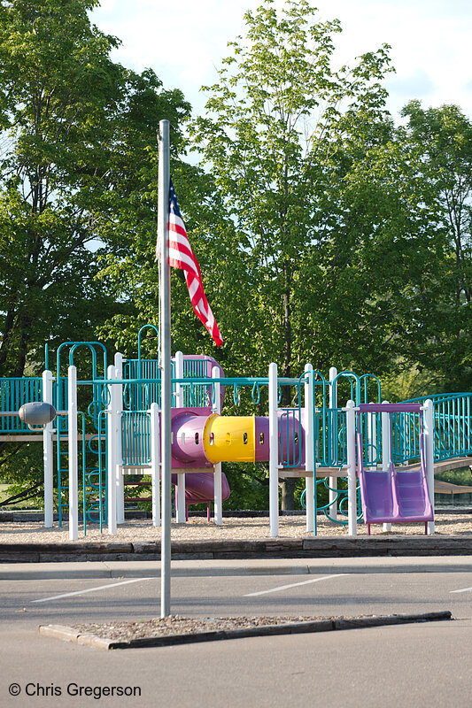 Photo of Mary Park Flagpole and Playground(8072)