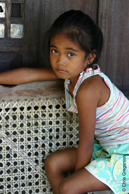 Photo of Young Girl in the Philippines / Maureen Corpuz(8131)