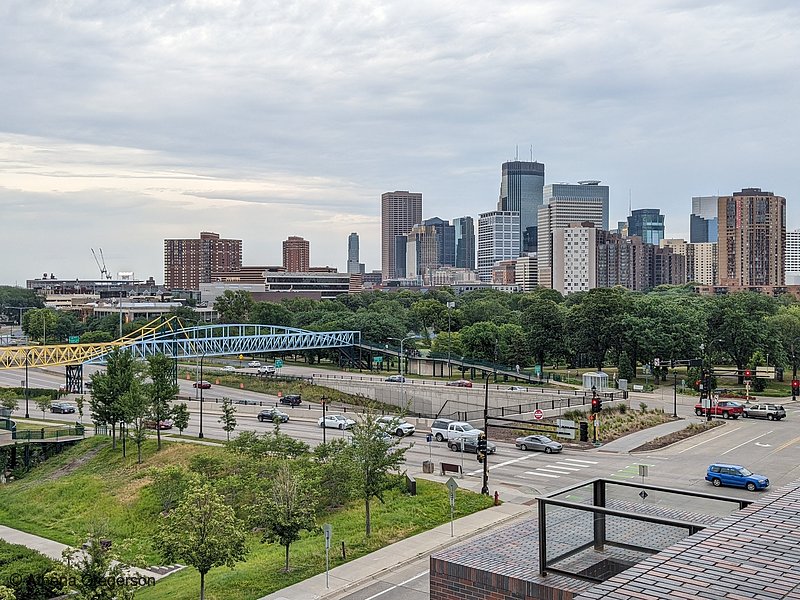 Photo of Minneapolis Skyline Overlooking Loring Park(8415)