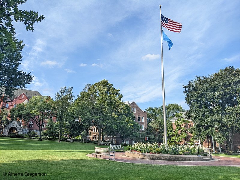 Photo of Weyerhaeuser Memorial Chapel Flagpole (8422)