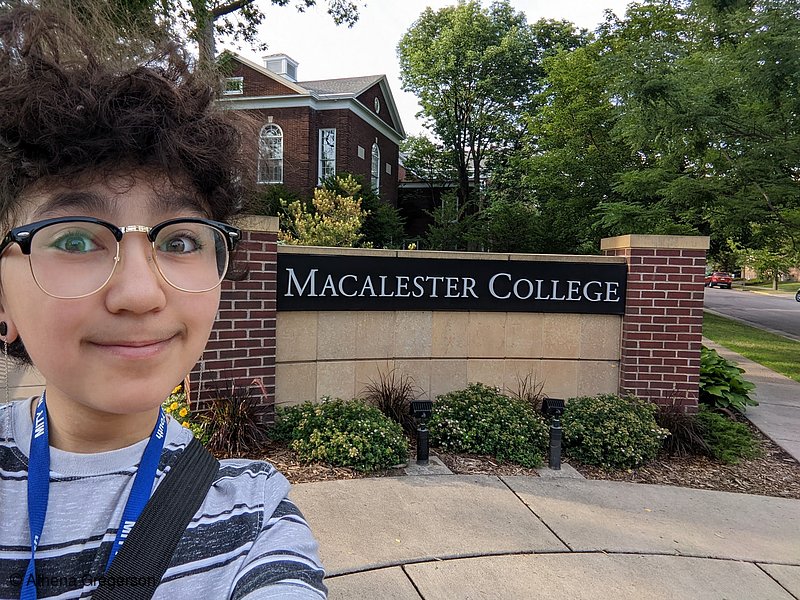 Photo of Athena at Macalester College (8429)