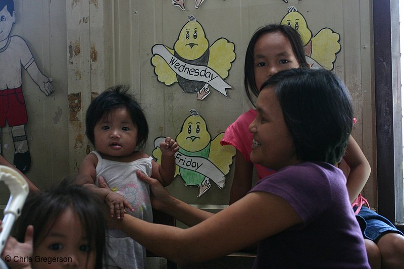 Photo of Baby April at Sitio Pader Elementary(8441)