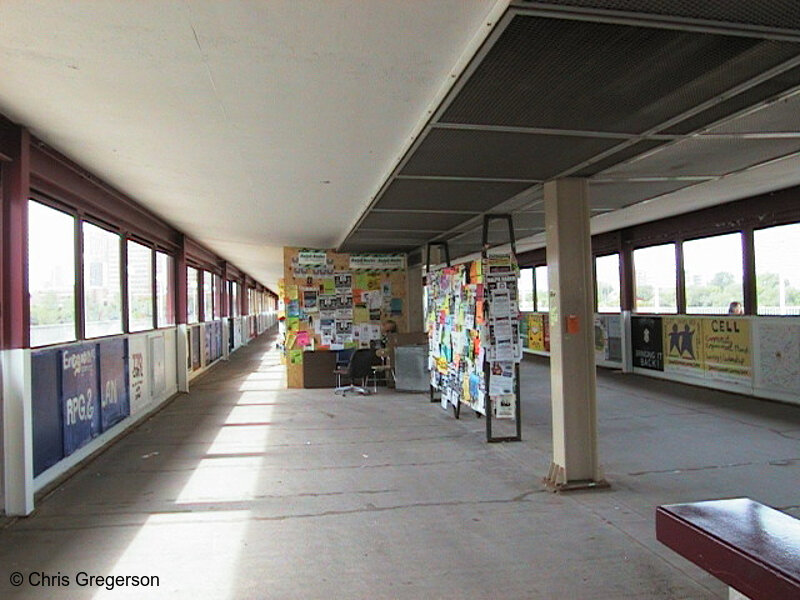 Photo of Interior of the Washington Avenue Bridge Enclosed Walkway(954)