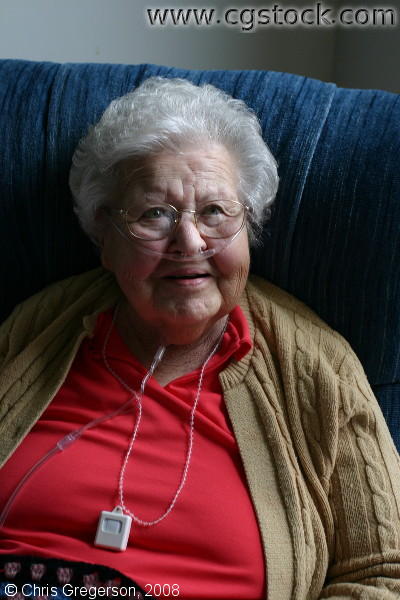 stock photo - Retired Woman at Home