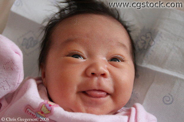 Athena Grinning